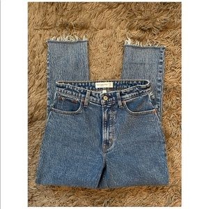 Abercrombie and Fitch high rise curve love style